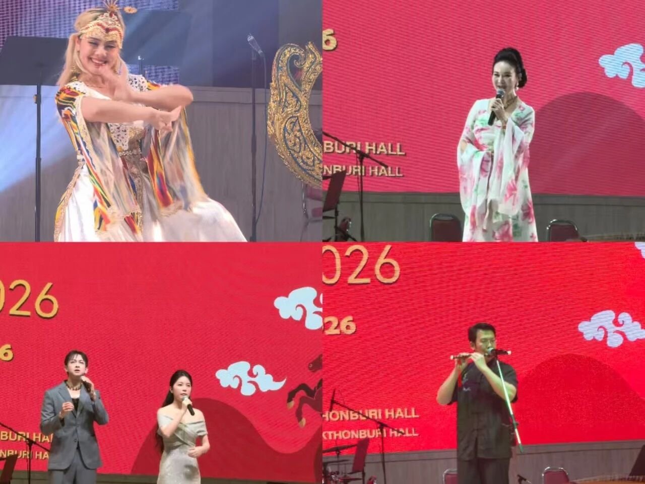 「BTU 中国春节 2026」联欢晚会举行，中国驻泰大使夫人苗海燕莅校与师生同乐 现场照片 8