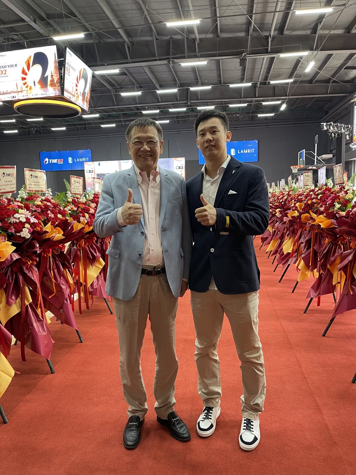 体育博士留学生林跃创办 The O2 Bangkok 运动康养综合体开业，世界羽联主席巴达玛出席 现场照片 4