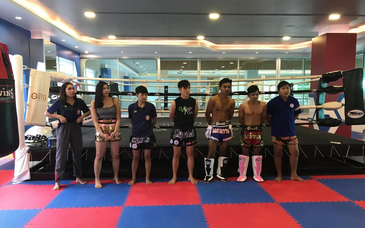 曼谷吞武里大学泰拳馆